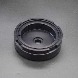 Base ring with black sulphuric anodising